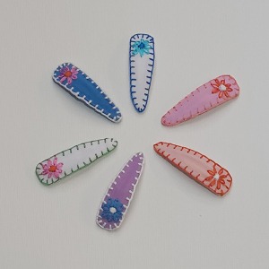 Handstiched Hairpin (set of 6)