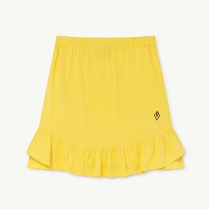 [8/10y]Slug Skirt yellow 21023-232-CE