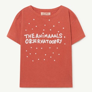 [3y]Rooster Tshirt red animals 21001-121-HT