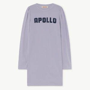[6y]Big Dog Dress purple apollo 21012-128-FK