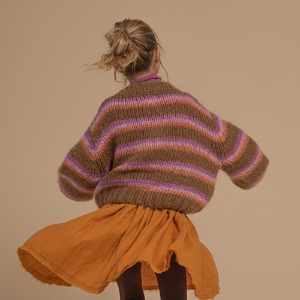 Striped Sweater (brown)