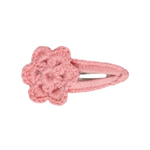Petal Crochet Clip (pink)