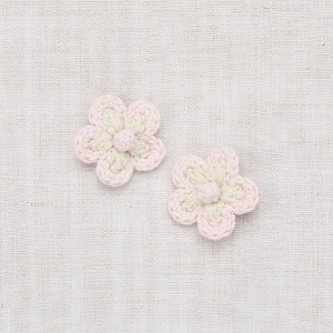 Flower Clip Set (winter cream)