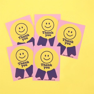 Smile THX Sticker (5ea)