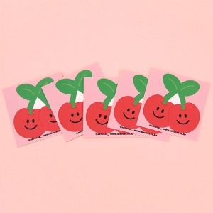 Cherry Sticker (5ea)