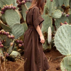 Linnea Dress (brown)