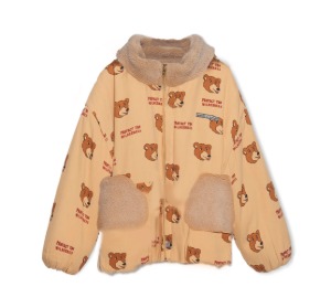[7/8y]Puffer Jacket (honey bear)