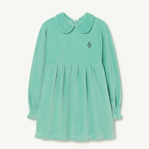 [4/12y]Mouse Dress turquoise 22012-280-CE