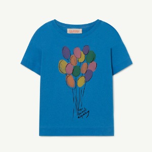[2y]Rooster Tshirt blue balloons 22001-227-EF