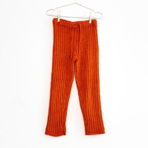[10/11y]Knitted Pants red