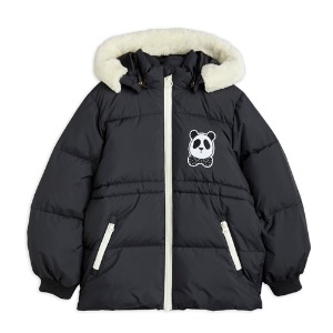 Panda Hooded Puffer Jacket