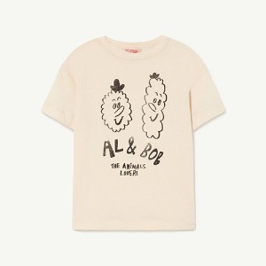 Rooster Tshirt white TAO 22136-036-FN
