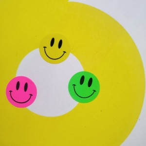 Smile Sticker (50ea/2.5cm)