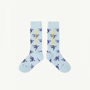 Worm Socks soft blue 23099-074-XX