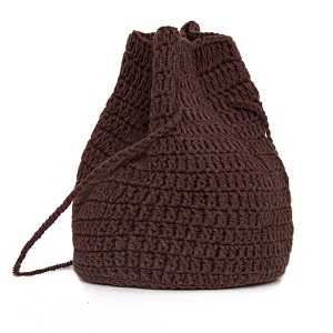 Crochet Bag brown