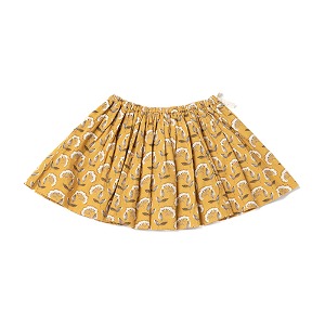 Twirly Skirt mustard