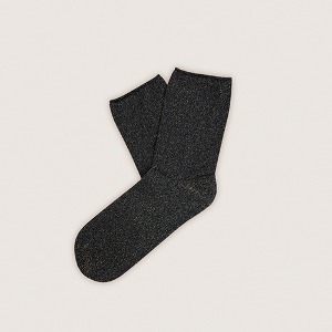 Lurex Socks dark grey