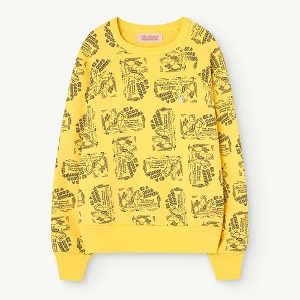 Shark Sweatshirt yellow 24030-095-BL
