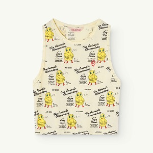 Frog Tshirt soft yellow 24022-081-BR