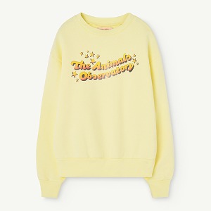 Bear Sweatshirt soft yellow 24029-081-CA