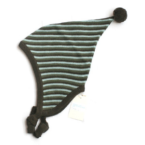 Marie chantal Multi stripe knitted hat (green)