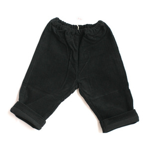Zef baby corduroy trousers (black)