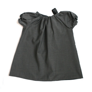 Makie Bowtie dress (gray)