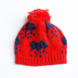 Bobo choses Knitted hat (red)