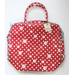 Lale Ted bag (red polka dot)