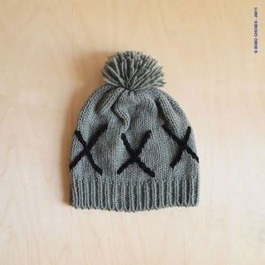 Bobo choses Knitted Hat Cross #128