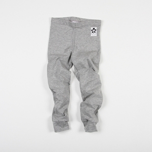Mini rodini basic leggings organic (gray) 