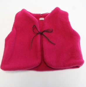 Makie Wool Vest (pink) 