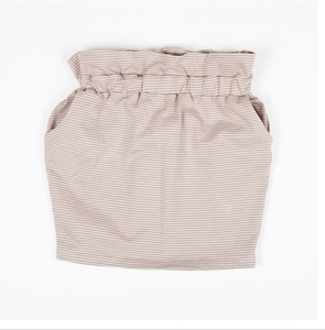 Mini rodini Small Stripe Bergamo Skirt (grey/organic)