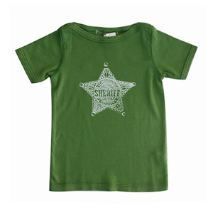 Bonton Sheriff Tshirt (vert grany)
