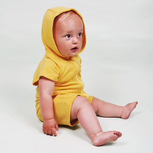Mini rodini Short Leg Onesie (yellow)