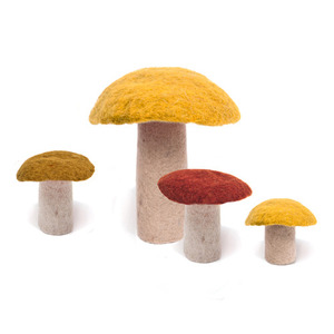 Mushrooms (Big,Small set of 5)