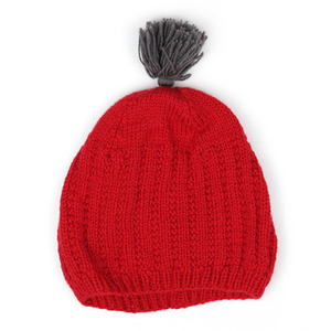 Vent Contraire Hat with pompom (red)