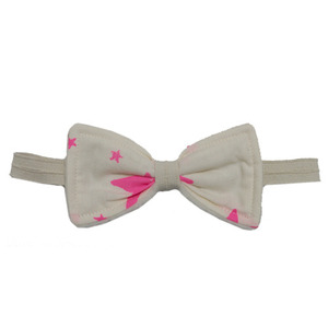 40%_ Bow Tie Headband (pink)