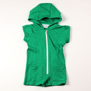 French Terry S/L Onesie (green)