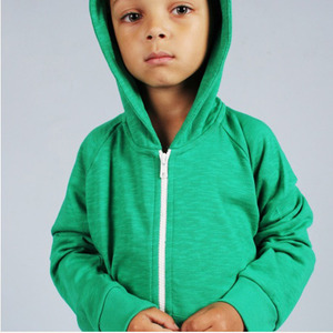 French Terry Zip Hoodie (green)