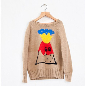 (6/7y)Volcano Knitted Jumper #143