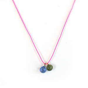 Makie Vintage Glass Necklace (6colors)