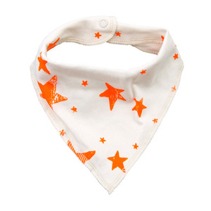 Drooling Scarf (orange stars)