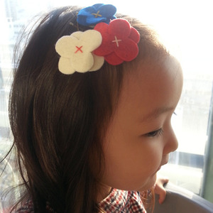 [재입고]Felt Flower Hairclip (C)