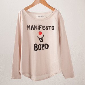 3/4 sleeve t-shirt manifesto #32