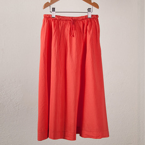 Long skirt / Thai pants red #61