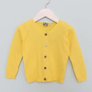 Cotton Cardigan (jaune sunny)