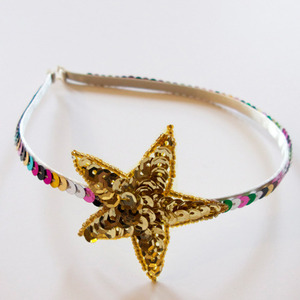 Star Rainbow Hairband (gold)