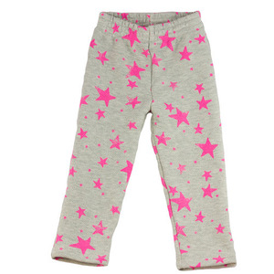 Fleece Sweat Pant (pink star)