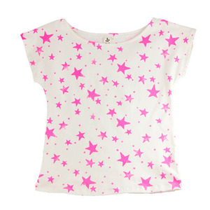 (2y)Girls Tshirt (pink star)